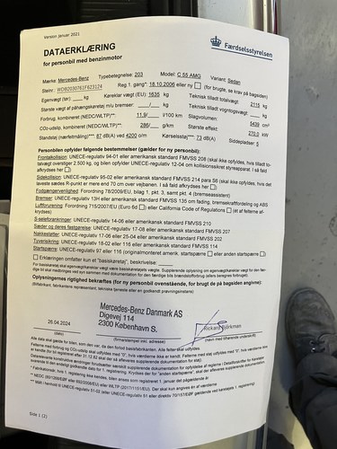 2004 Mercedes-Benz C55 AMG W203 till salu (bild 60 av 60)