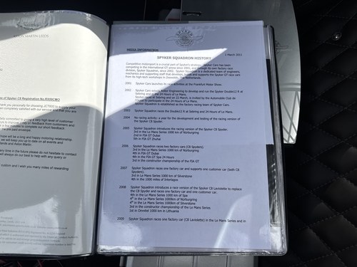 2009 Spyker C8 Laviolette 186 à vendre (picture 160 of 168)