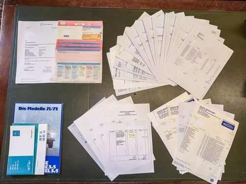 1972 Mercedes 280SE W108 In vendita (immagine 198 di 214)