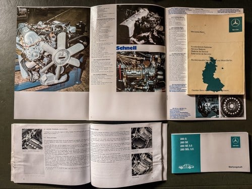 1972 Mercedes 280SE W108 In vendita (immagine 212 di 214)