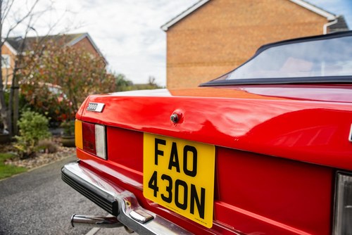 1975 Lancia Beta Spider Series 1 2.0-Litre zum Verkauf (Bild 120 von 190)
