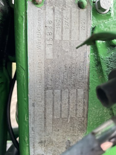 1951 Allgaier A17/Porsche Diesel For Sale (picture 43 of 53)