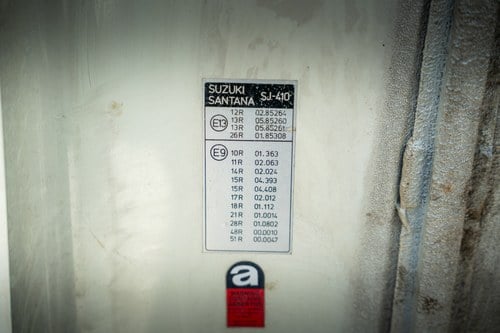 1988 Suzuki Santana SJ410 Convertible En venta (imagen 136 de 154)