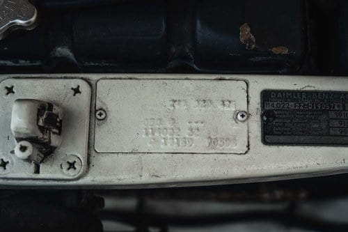 1972 Mercedes-Benz 250 CE W114 For Sale (picture 177 of 240)