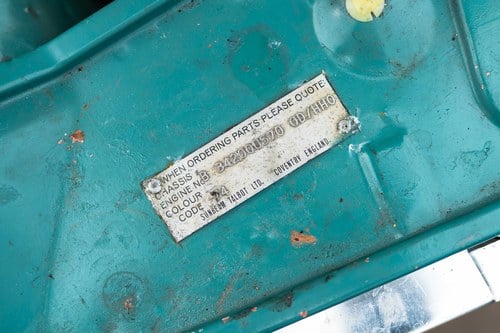 1969 Sunbeam Rapier Fastback For Sale (picture 124 of 185)