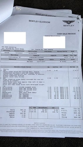 2007 Bentley Continental GT Mulliner Driving Specification En venta (imagen 158 de 169)