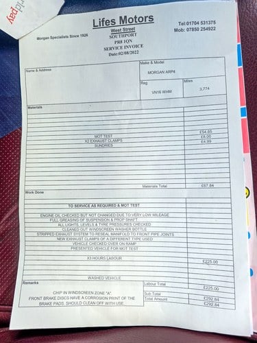 2016 Morgan ARP4 For Sale (picture 230 of 256)