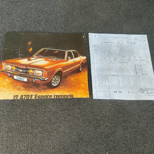 1973 Ford Taunus GXL 1.6 TC1 For Sale (picture 60 of 61)