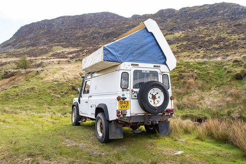 1990 Land Rover Defender 110 SW 4C Camper Van till salu (bild 10 av 140)