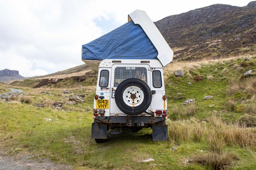 1990 Land Rover Defender 110 SW 4C Camper Van till salu (bild 11 av 140)