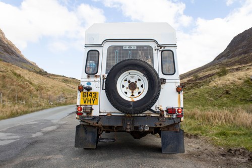 1990 Land Rover Defender 110 SW 4C Camper Van till salu (bild 13 av 140)