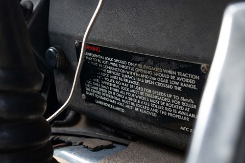 1990 Land Rover Defender 110 SW 4C Camper Van till salu (bild 28 av 140)