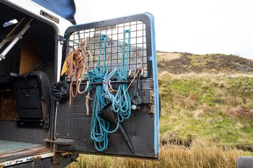 1990 Land Rover Defender 110 SW 4C Camper Van till salu (bild 57 av 140)