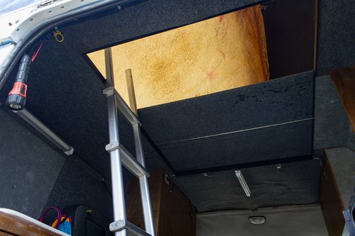 1990 Land Rover Defender 110 SW 4C Camper Van till salu (bild 60 av 140)