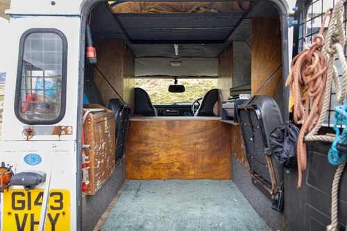 1990 Land Rover Defender 110 SW 4C Camper Van till salu (bild 62 av 140)