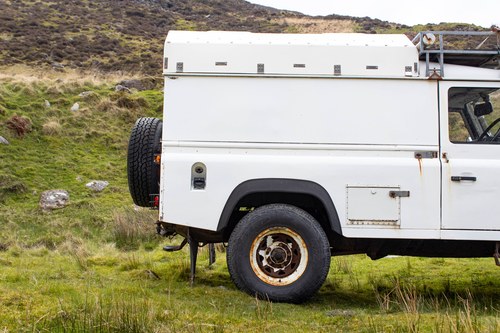 1990 Land Rover Defender 110 SW 4C Camper Van till salu (bild 81 av 140)