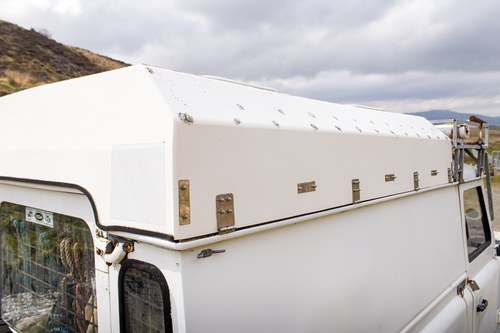 1990 Land Rover Defender 110 SW 4C Camper Van till salu (bild 91 av 140)