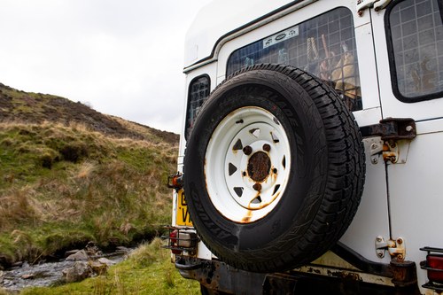 1990 Land Rover Defender 110 SW 4C Camper Van till salu (bild 92 av 140)