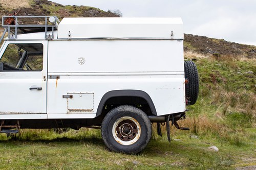 1990 Land Rover Defender 110 SW 4C Camper Van till salu (bild 97 av 140)