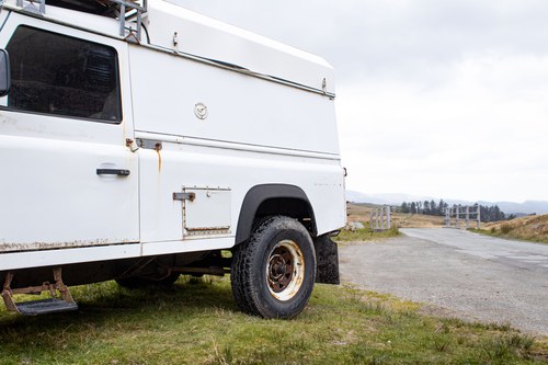 1990 Land Rover Defender 110 SW 4C Camper Van till salu (bild 99 av 140)