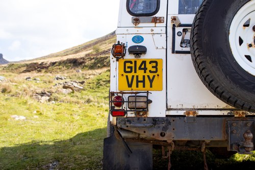 1990 Land Rover Defender 110 SW 4C Camper Van till salu (bild 108 av 140)