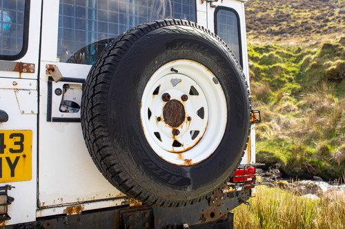 1990 Land Rover Defender 110 SW 4C Camper Van till salu (bild 109 av 140)