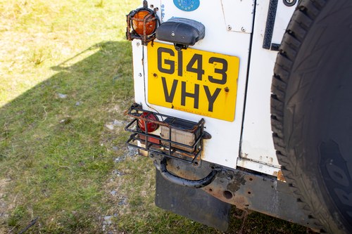 1990 Land Rover Defender 110 SW 4C Camper Van till salu (bild 111 av 140)