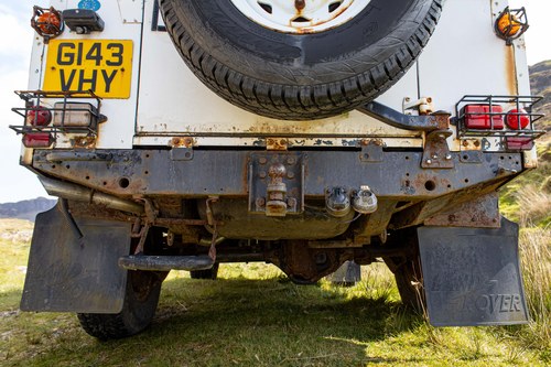 1990 Land Rover Defender 110 SW 4C Camper Van till salu (bild 113 av 140)