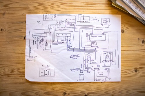 1990 Land Rover Defender 110 SW 4C Camper Van till salu (bild 134 av 140)