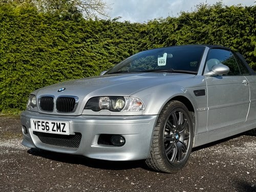 2007 BMW M3 Convertible Manual E46 For Sale (picture 9 of 50)