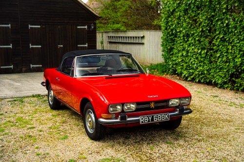 1972 Peugeot 504 Cabriolet till salu (bild 13 av 132)
