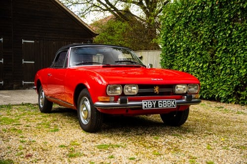 1972 Peugeot 504 Cabriolet till salu (bild 14 av 132)