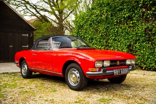 1972 Peugeot 504 Cabriolet till salu (bild 16 av 132)