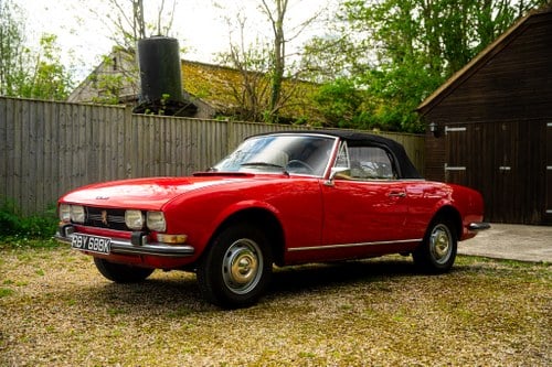 1972 Peugeot 504 Cabriolet till salu (bild 32 av 132)