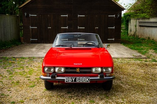 1972 Peugeot 504 Cabriolet till salu (bild 2 av 132)