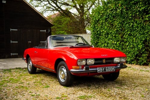 1972 Peugeot 504 Cabriolet till salu (bild 3 av 132)