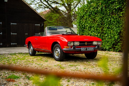 1972 Peugeot 504 Cabriolet till salu (bild 1 av 132)