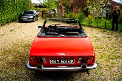 1972 Peugeot 504 Cabriolet till salu (bild 7 av 132)