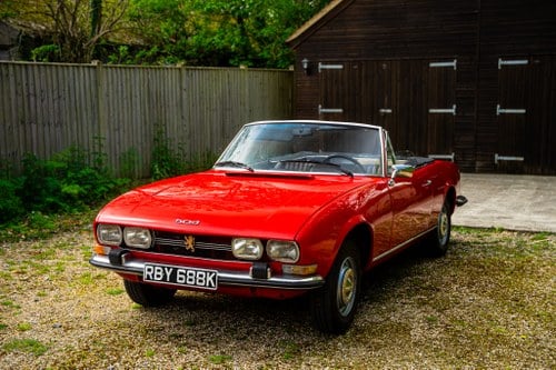 1972 Peugeot 504 Cabriolet till salu (bild 9 av 132)