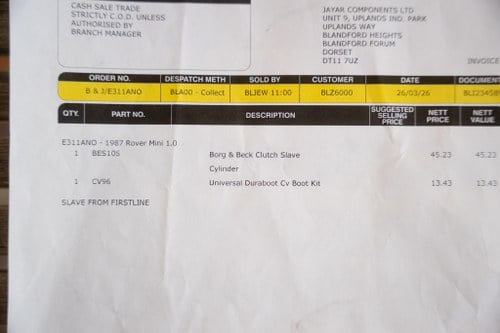 1988 Mini Cooper S tribute 1,275cc zum Verkauf (Bild 118 von 122)