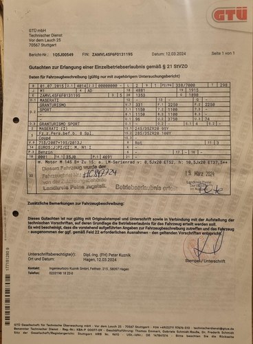 2015 Maserati Granturismo Sport 4.7L V8 till salu (bild 141 av 156)