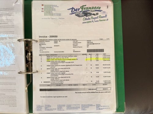 1971 Citroën DS D Super For Sale (picture 178 of 189)