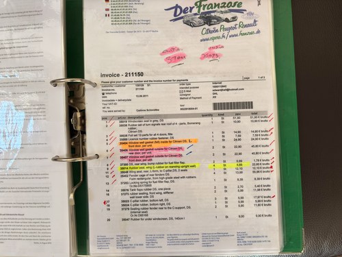 1971 Citroën DS D Super For Sale (picture 180 of 189)