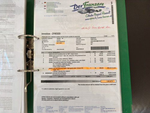 1971 Citroën DS D Super For Sale (picture 181 of 189)