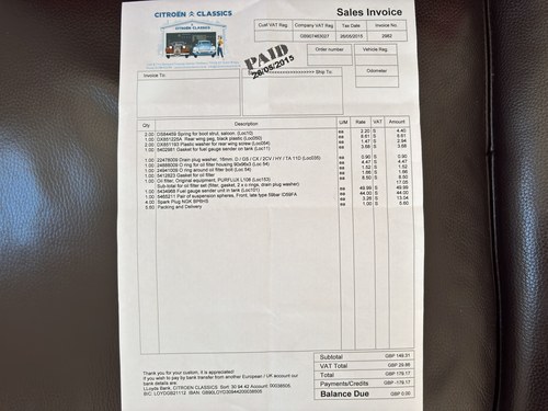 1971 Citroën DS D Super For Sale (picture 186 of 189)