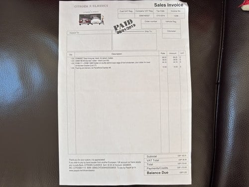 1971 Citroën DS D Super For Sale (picture 188 of 189)