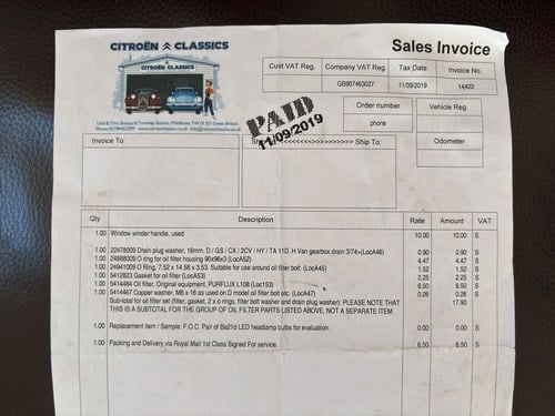 1971 Citroën DS D Super For Sale (picture 189 of 189)