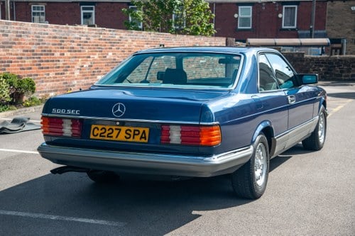 1986 Mercedes-Benz 500SEC C126 For Sale (picture 5 of 173)