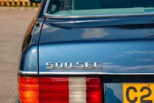 1986 Mercedes-Benz 500SEC C126 For Sale (picture 88 of 173)