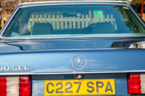 1986 Mercedes-Benz 500SEC C126 For Sale (picture 89 of 173)
